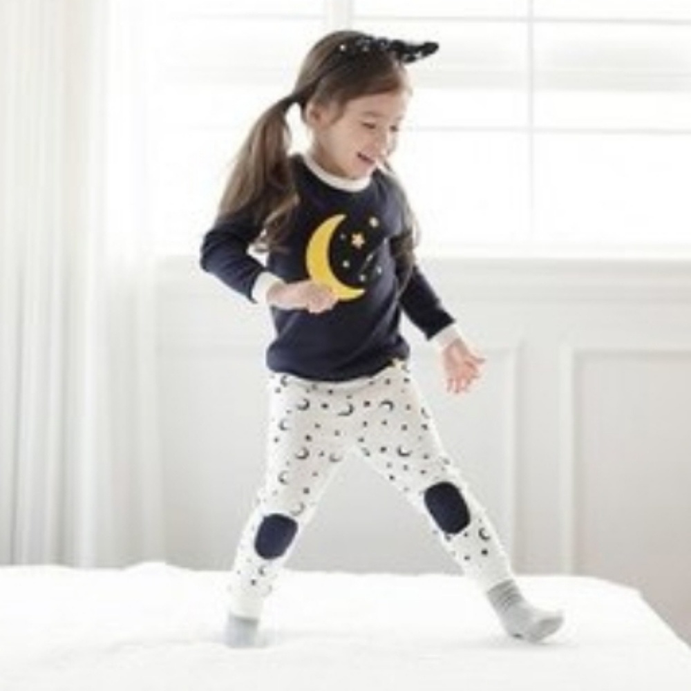 Unisex moon and stars pjs